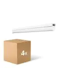 Flerpack 4x Ledvance LED Allmänbruksarmatur Linear Kompakt High Output 25W 2500lm - 840 Kallvit | 150cm