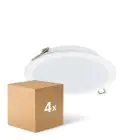 Flerpack 4x Philips LED Downlight Ledinaire DN065B Metall Vit 19W 2000lm 110D - 830-840-865 CCT | 225mm - Utskärning   200mm - IP20