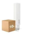 Flerpack 10x Philips CorePro PL-C LED 9.5W 990lm - 830 Varm Vit | 4-Stift - Ersättare 26W