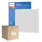Flerpack 4x Philips LED Panel Ledinaire RC065B 28W 3400lm - 830-835-840 CCT | 60x60cm - UGR 