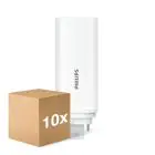 Flerpack 10x Philips CorePro PL-T LED Lampa HF 9W - 830 Varm Vit | 4-Stift - Ersättare 26W