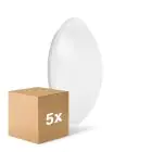 Flerpack 5x Ledvance Surface Cirkulär 350 Vit 18W 1440lm - 840 Kallvit | IP44 - Ersättare 2x18W