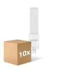 Flerpack 10x Noxion Lucent PL-S LED 2.8W - 827 Extra Varm Vit | 2-Stift - Ersättare 5W