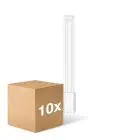 Flerpack 10x Ledvance Dulux-L LED 12W - 840 Kallvit | 4-Stift - Ersättare 24W