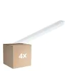 Flerpack 4x Philips LED Allmänbruksarmatur Ledinaire BN021C 5W 540lm - 840 Kallvit | 30cm