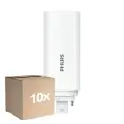 Flerpack 10x Philips CorePro PL-T LED Lampa HF 6.5W - 840 Kallvit | 4-Stift - Ersättare 18W