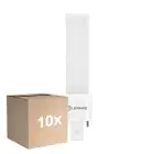 Flerpack 10x Ledvance DULUX-S LED 3.5W - 840 Kallvit | 2-Stift - Ersättare 7W