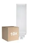Flerpack 10x Ledvance Dulux-T LED 16W - 830 Varm Vit | 4-Stift - Ersättare 32W