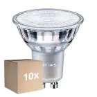 Flerpack 10x Philips MASTER Value LED Spot GU10 PAR16 3.7W 355lm 60D - 927 Extra Varm Vit | Bästa Färgåtergivning - Dimbar - Ersättare 50W