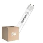 Flerpack 8x Osram LED Rör T8 (EM/Mains) Standard Output 5.4W 585lm - 830 Varm Vit | 44cm - Ersättare 15W