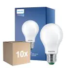 Flerpack 10x Philips MASTER LED Lampa Ultra Efficient E27 Päron Matt 4W 840lm - 830 Varm Vit | Ersättare 60W