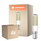 Flerpack 4x Ledvance Special T Slim LED B15d Rör one-handed Klar 6.5W 806lm - 827 Extra Varm Vit | Ersättare 60W