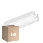 Flerpack 6x Ledvance LED Plafond Compact Rektangulär Vit 8W 840lm - 830-840 CCT | IP65