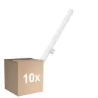 Flerpack 10x Osram LEDinestra HD Lighting S14d 4.7W 470lm - 927 Extra Varm Vit | Bästa Färgåtergivning - Dimbar - Ersättare 40W