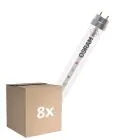 Flerpack 8x Osram LED Rör T8 Fluora (EM/Mains) Standard Output 18.3W 1450lm - 825 Extra Varm Vit | 150cm - Ersättare 58W