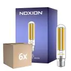 Flerpack 6x Noxion LED HID Ersättare SON-T/NAV-T Rörformad Filament E40 38W 7200lm - 730 Varm Vit | Ersättare 125W