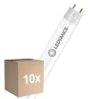 Flerpack 10x Ledvance LED Rör T8 Superior (EM/Mains) Ultra Efficiency 11.3/14W 1900/2300lm - 830 Varm Vit | 120cm - Lumen Växla - Ersättare 36W