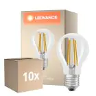Flerpack 10x Ledvance Classic LED E27 Päron Filament Klar 5.9W 806lm - 827 Extra Varm Vit | Ersättare 60W