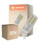 Flerpack 20x Ledvance LED Pin G9 Klar 4.5W 600lm - 827 Extra Varm Vit | Ersättare 48W