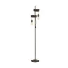 Eglo Golvlampa Townshend 4 Stål Brun Svart | IP20 - Passande för 2x E27 