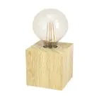 Eglo Bordslampa Prestwick 2 Trä Brun | IP20 - Passande för 1x E27 