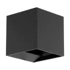 Eglo Vägglampa Calpi Aluminium Antracit Up & Down 3.3W 340lm - 830 Varm Vit | IP44 