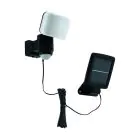 Eglo Vägglampa Casabas Solar Svart 5W 470lm - 865 Dagsljus | IP44