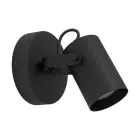 Eglo Vägglampa Sorego Stål Svart 2.8W 250lm - 830 Varm Vit | IP20 - Inkl. 1x GU10