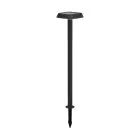 Eglo Spik Ljus Dreoli Solar Svart 8W 1030lm - 830 Varm Vit | IP65 - Rörelsesensor