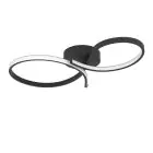 Eglo Taklampa Serpins Stål Svart 21W 2500lm - 830 Varm Vit