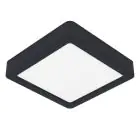 Eglo Taklampa Fueva 6 Plast Svart 7W 1100lm - 827-840-865 CCT