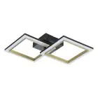 Eglo Taklampa Calliera Stål Svart, Mässing 18.4W 2500lm - 830 Varm Vit | Dimbar