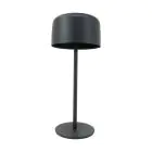 Eglo Bordslampa Roccanova Solar Stål Svart 2W 270lm - 830 Varm Vit | IP44 - Touchdimmerbar - USB-C
