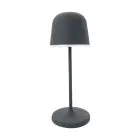 Eglo Bordslampa Mannera-S Aluminium Svart 1W 170lm - 825-830-840 CCT | IP54 - Touch Dimbar - USB-C