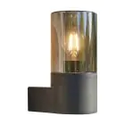Eglo Vägglampa Cropani Svart | IP54 - Passande för 1x E27