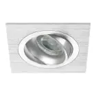 Noxion Infälld Spot Boxi MR16 Lutningsbar Aluminium | Utskärning   80mm - GU10 Sockel