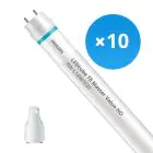 Flerpack 10x Philips LED Rör T8 MASTER Value (EM/Mains) High Output 8W 1000lm - 830 Varm Vit | 60cm - Ersättare 18W