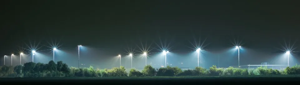 utebelysning LED