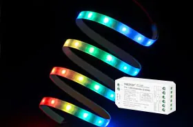 LED-strip with controller