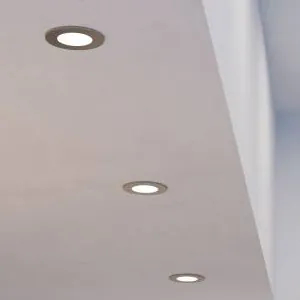 Infällda LED spotlights
